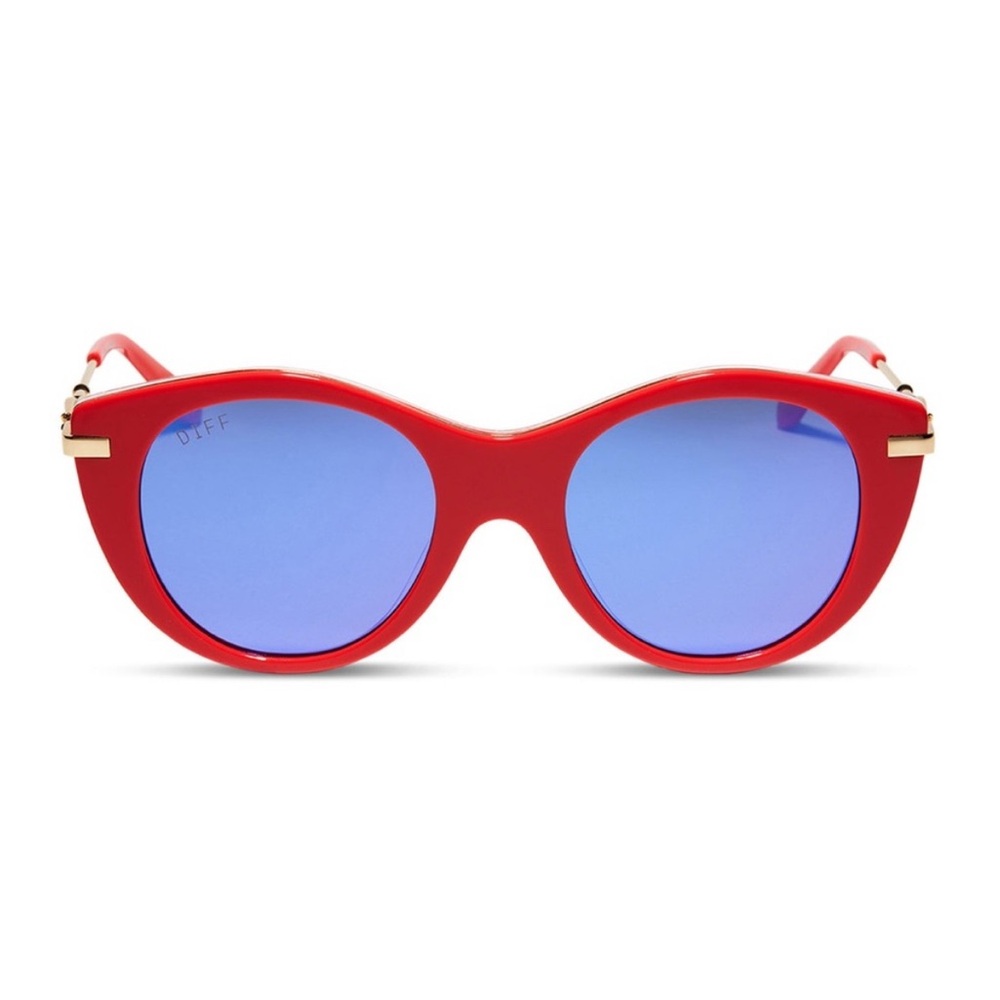 Luna Lovegood Diff Eyewear Harry Potter Sunglasses New with Case - Picture 7 of 7